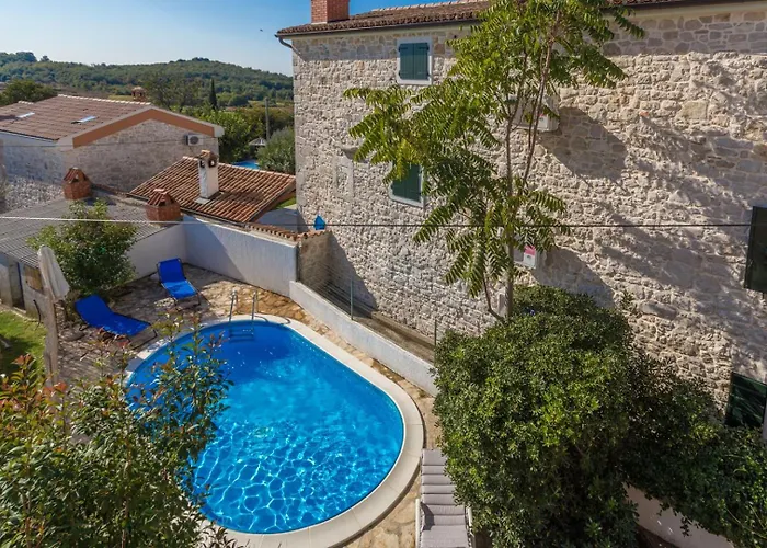 Pensjonat Stone House Nera With Pool Dračevac